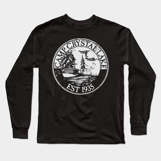 Camp Crystal Lake Long Sleeve T-Shirt by stuff101